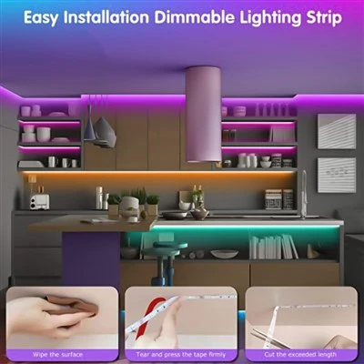 Led-verlichting met afstandsbediening voor slaapkamer